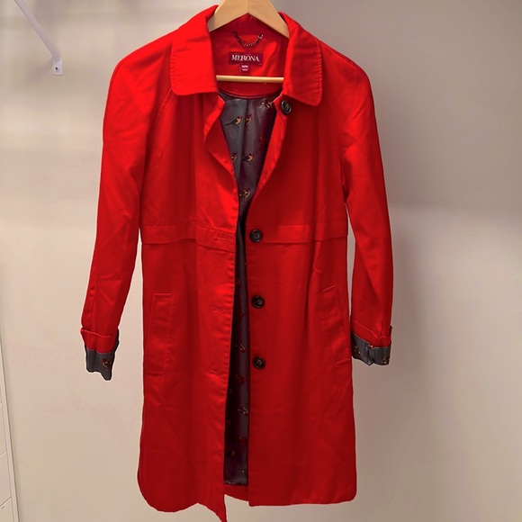 Jackets & Blazers - Red Bird Trench Coat